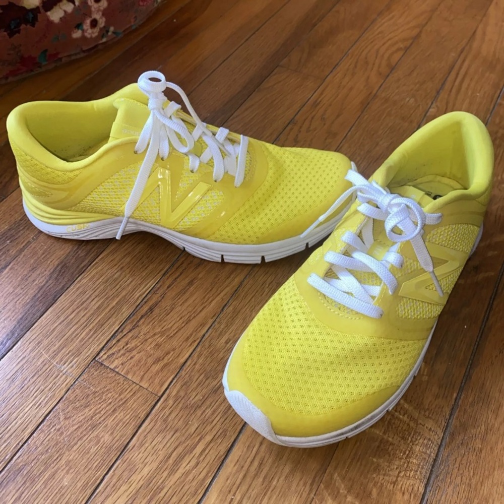 New Balance NB x J.Crew 711v2 Cush Cross-Training Shoes Yellow (WX711JY2) 9.5